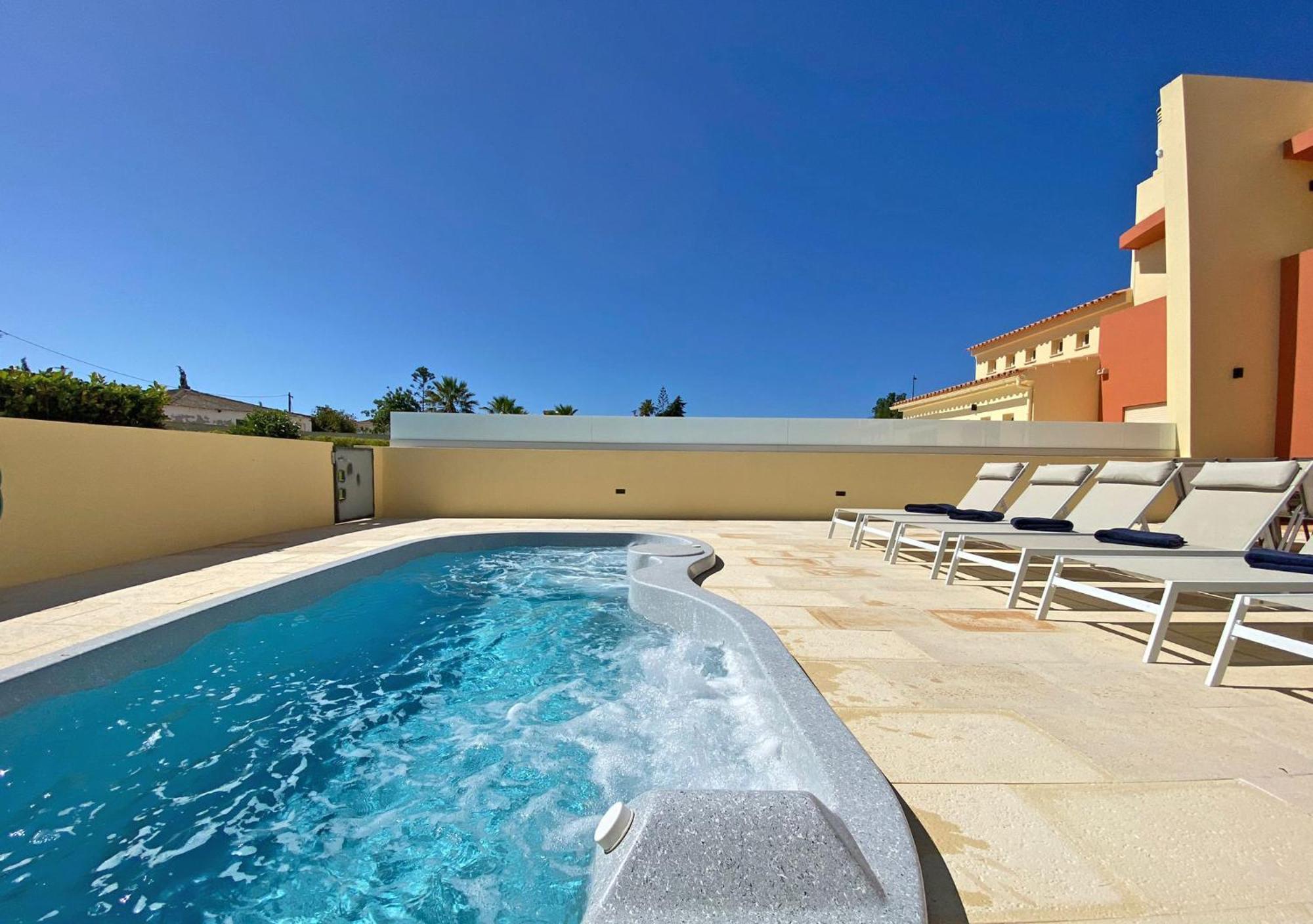 Fantastic Villa Private Pool, Bbq, Ac And Wi-Fi Quarteira Exterior foto